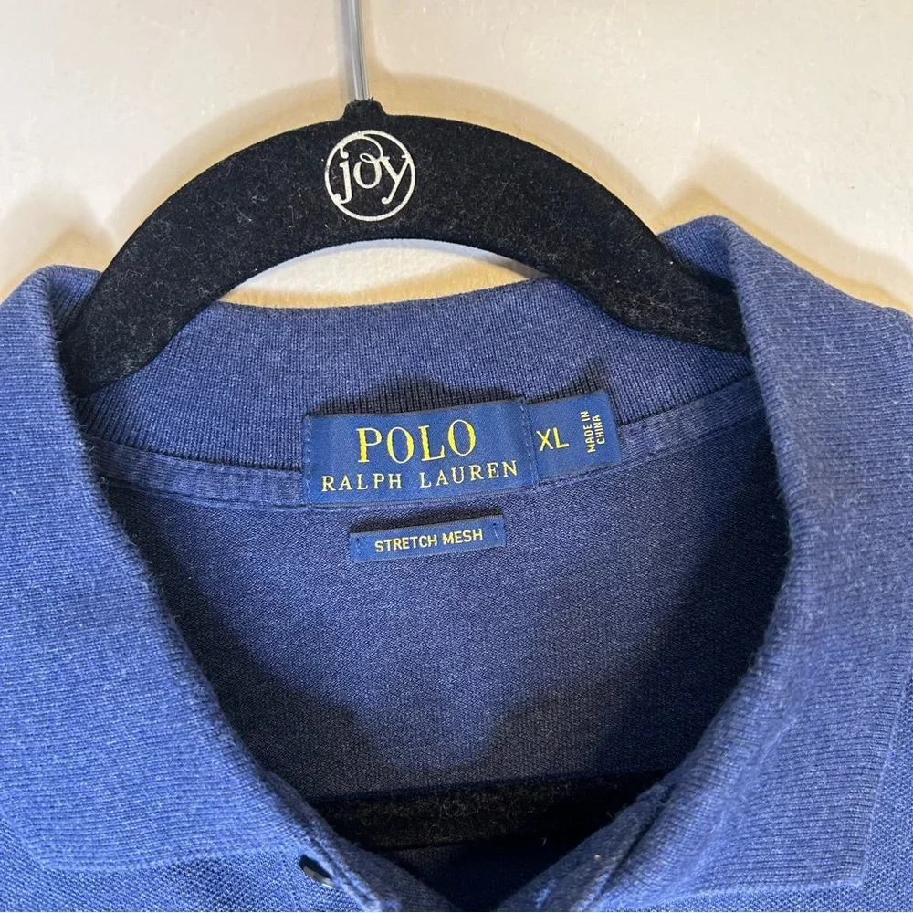 Polo Ralph Lauren‎ Mens 100% Cotton Polo Shirt Short Sleeve Size XL